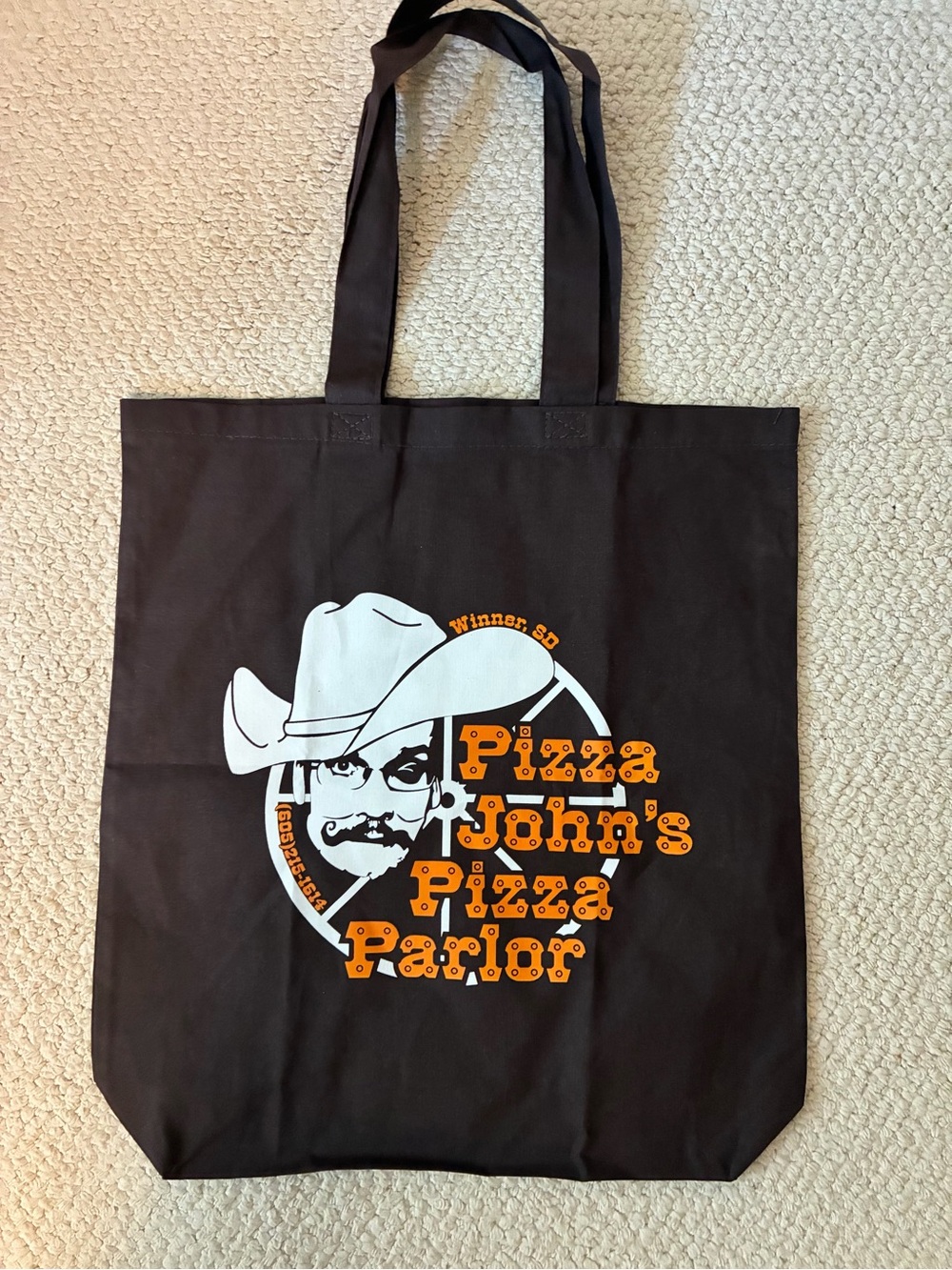John Green Pizza Cowboy John Tote Bag New - Pizzamas Merch DFTBA Nerdfighter